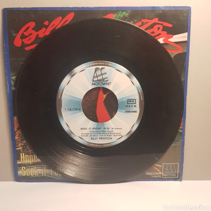 Discos de vinilo: BILLY PRESTON - SINGLE - Foto 4