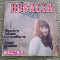 Disques de vinyle: ROSALÍA - SIEMPRE FUIMOS COMPAÑEROS. Lote 183968515