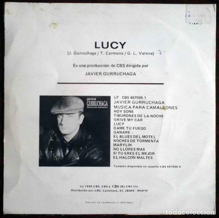 Discos de vinilo: Javier Gurruchaga - Lucy - CBS 1990 - Foto 2