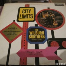 Discos de vinilo: LP THE WILBURN BROTHERS CITY LIMITS STETSON 3061 COUNTRY