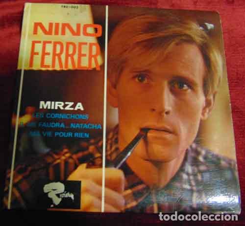 Discos de vinilo: NINO FERRER - MIRZA + 3 - EP 1966 - Foto 1