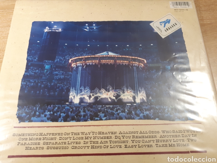 Discos de vinilo: PHIL COLLINS SERIOUS HITS LIVE DOBLE LP - Foto 2