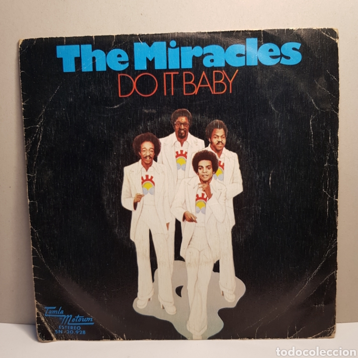 Discos de vinilo: THE MIRACLES - DO IT BABY - SINGLE - Foto 1