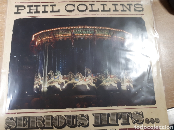 Discos de vinilo: PHIL COLLINS SERIOUS HITS LIVE DOBLE LP - Foto 1