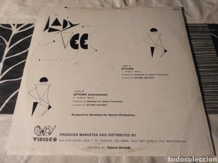 Discos de vinilo: Lady Vee - Uptown - Foto 2