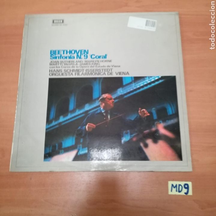 Discos de vinilo: Beethoven Sinfon&iacute;a n&uacute;mero 9 - Foto 1