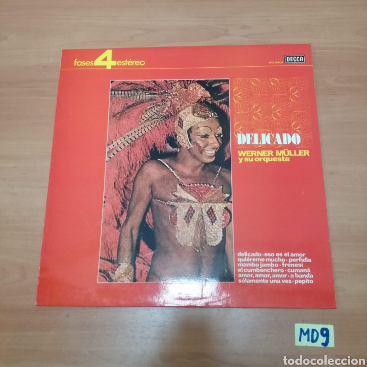 Discos de vinilo: Delicado Werner M&uuml;ller y su orquesta - Foto 1