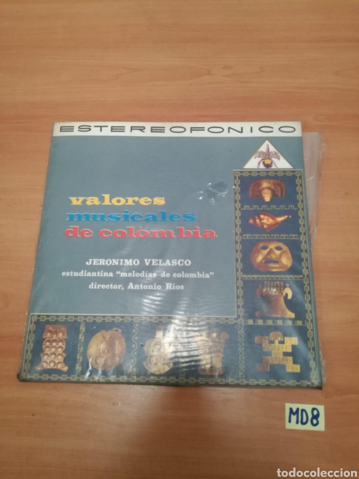 JERÓNIMO VELASCO VALORES MUSICALES DE COLOMBIA (Música - Discos - LP Vinilo - Étnicas y Músicas del Mundo)