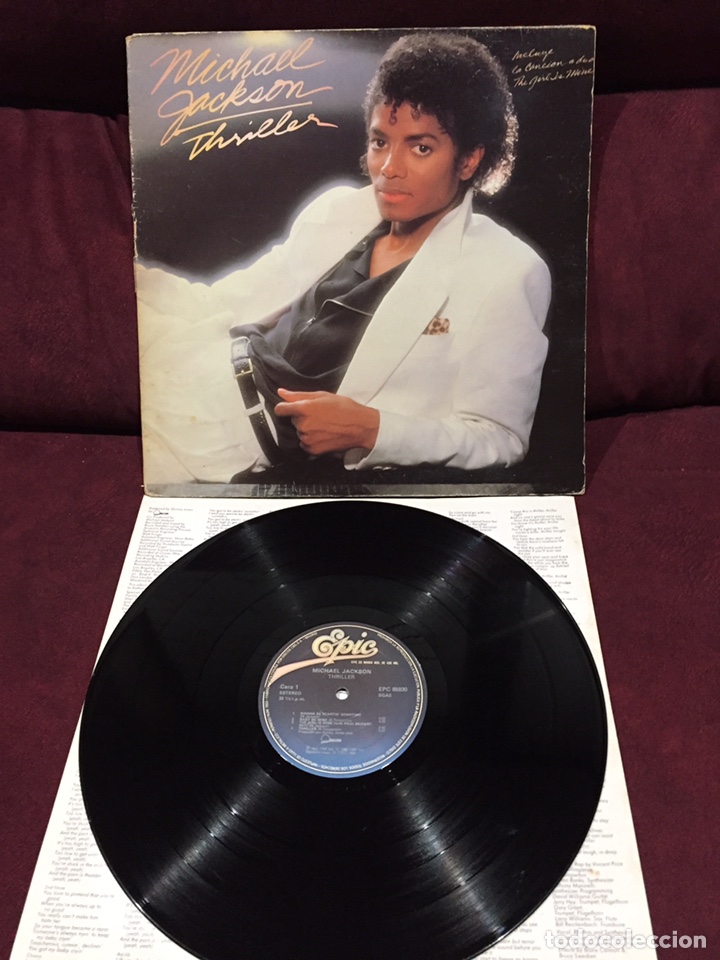 Michael Jackson - Thriller, Lp Gatefold, 1982, - Vendido En Subasta ...