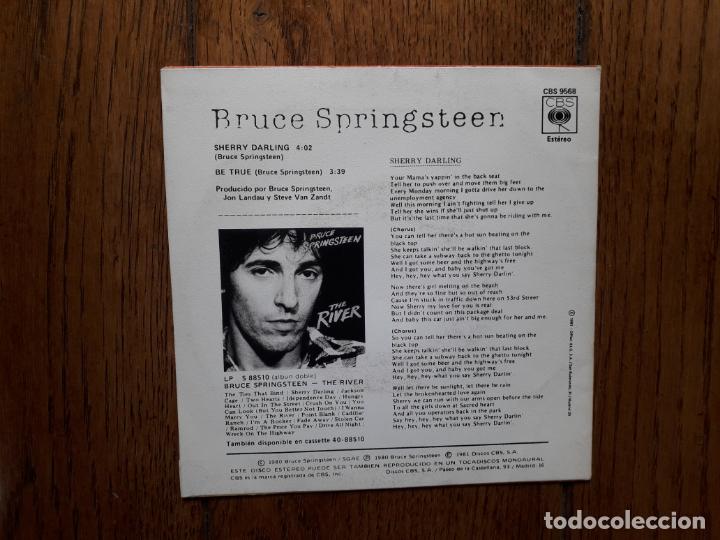 Discos de vinilo: Bruce springsteen - sherry darling  + be true - Foto 2