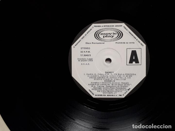 Discos de vinilo: Manglis - dandy - promocional - Foto 3
