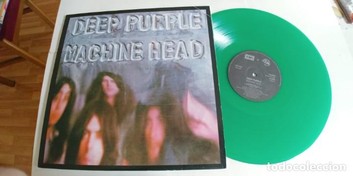 Discos de vinilo: DEEP PURPLE-LP MACHINE HEAD-1992-GREEN-NUEVO - Foto 1