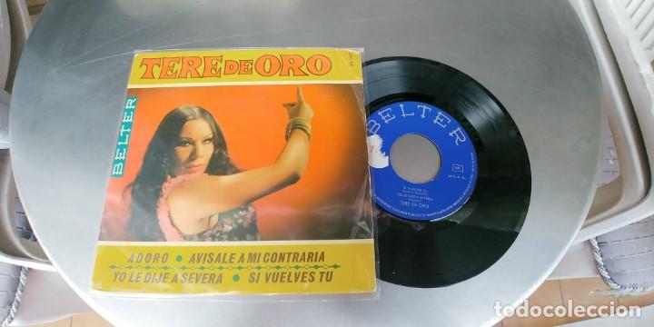 Discos de vinilo: TERE DE ORO-EP ADORO +3 - Foto 1
