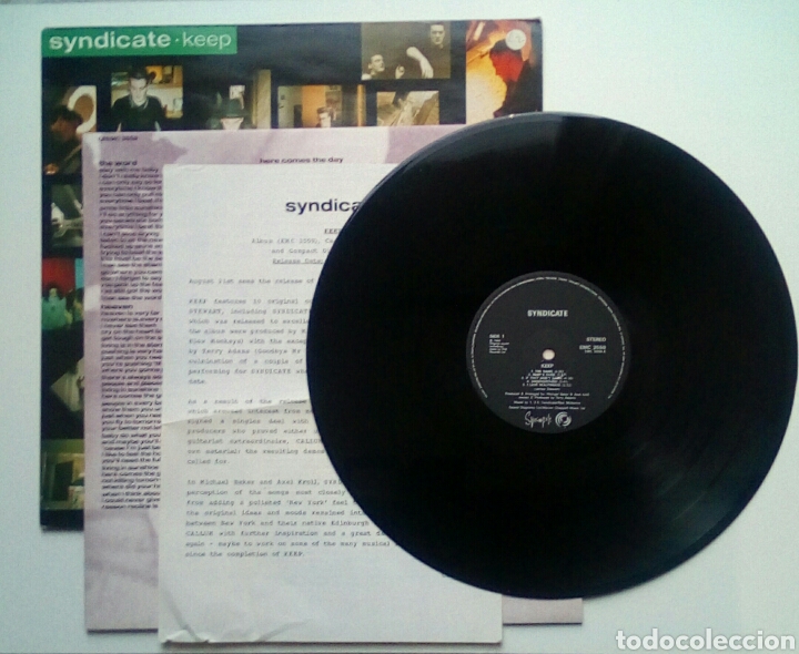 Discos de vinilo: Syndicate - Keep, Emi, 1989. England. - Foto 3