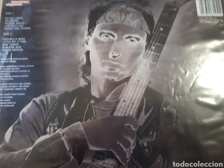 Discos de vinilo: NILS LOFGREN CON BRUCE SPRINGSTEEN EN EL TEMA VALENTINE - Foto 2