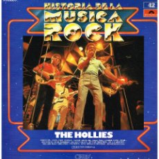 Dischi in vinile: THE HOLLIES - HISTORIA DE LA MUSICA ROCK 42 - LP 1982 - BUEN ESTADO. Lote 184114221