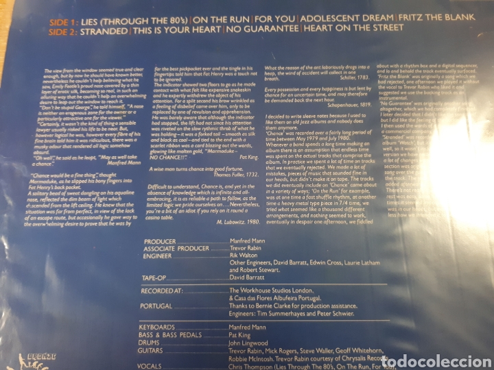 Discos de vinilo: MANFRED MANN S CHANCE - Foto 2
