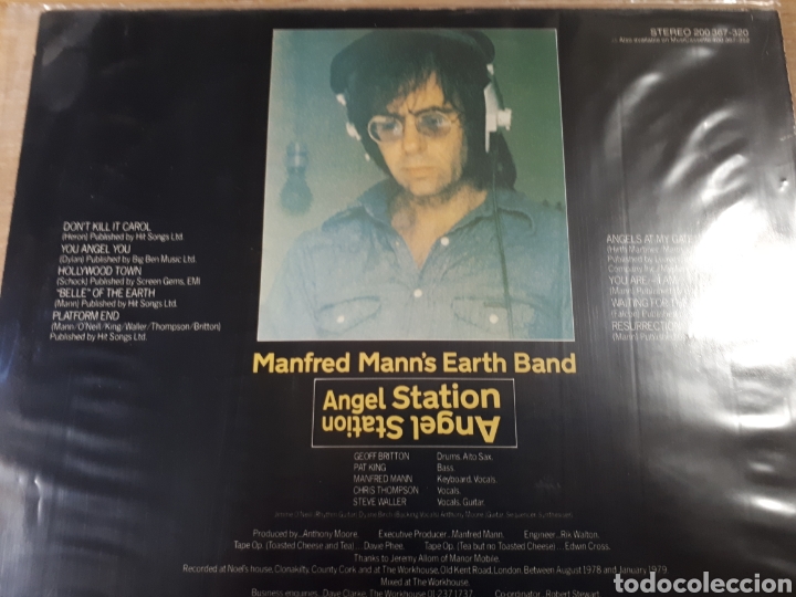 Discos de vinilo: MANFRED MANN S ANGEL STATION - Foto 2