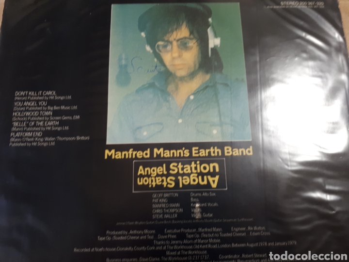 Discos de vinilo: MANFRED MANN S &Aacute;NGEL STATION - Foto 2