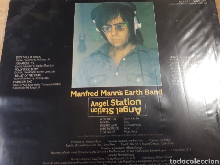 Discos de vinilo: MANFRED MANN S &Aacute;NGEL STATION - Foto 2