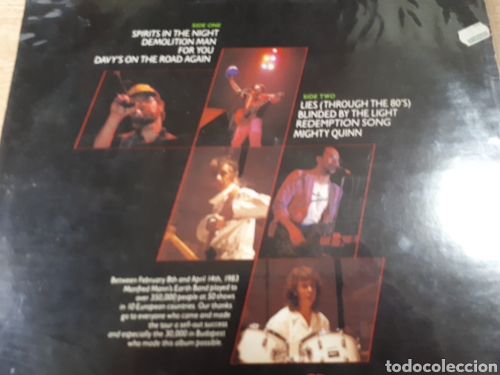 Discos de vinilo: MANFRED MANN S LIVE BUDAPEST - Foto 2