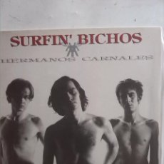 Discos de vinilo: SURFIN ´BICHOS HERMANOS CARNALES. Lote 184123197