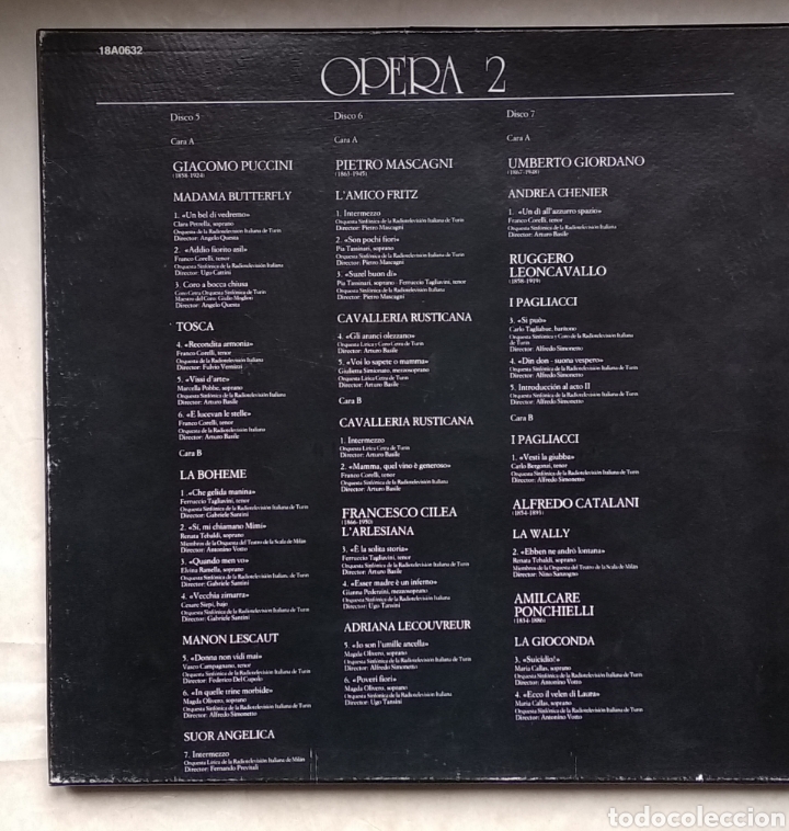 Discos de vinilo: OPERA 2,,,comtiene 3 LPs - Foto 11
