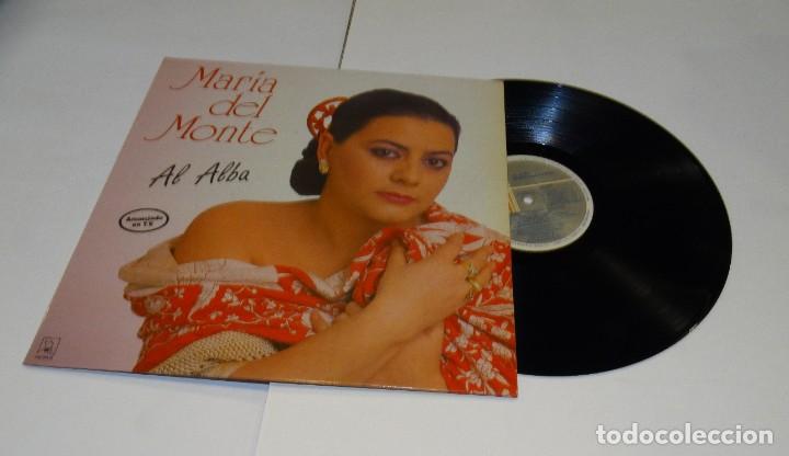 Discos de vinilo: MAR&Iacute;A DEL MONTE AL ALBA LP 1991-C - Foto 1