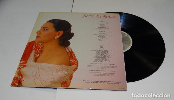 Discos de vinilo: MAR&Iacute;A DEL MONTE AL ALBA LP 1991-C - Foto 2
