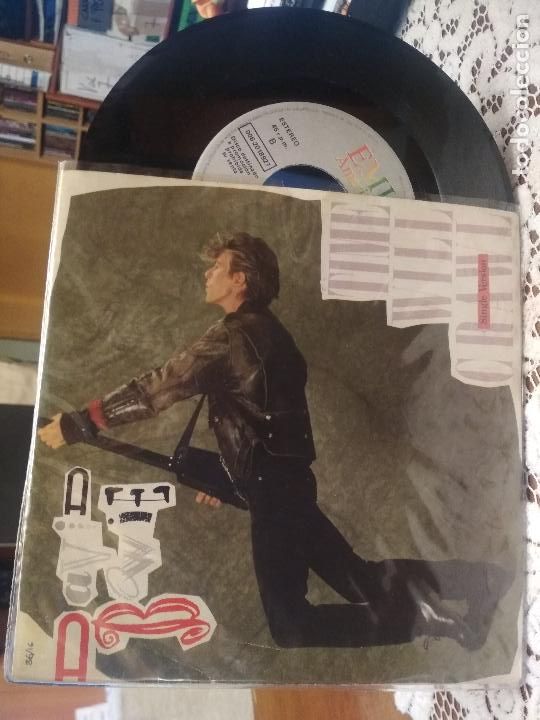 Discos de vinilo: DAVID BOWIE  TIME WILL CRAWL   SINGLE SPAIN 1987 PDELUXE - Foto 1