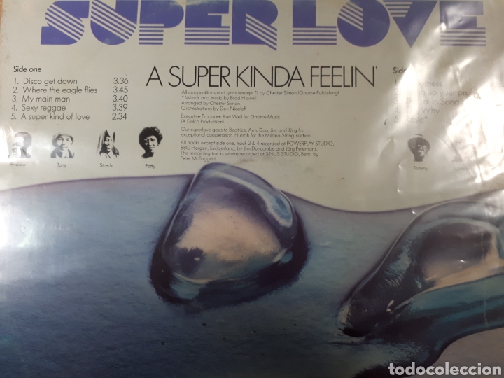 Discos de vinilo: SUPERLOVE A SUPER KINDA FEELIN - Foto 2