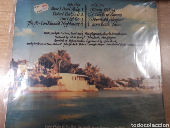 Discos de vinilo: STEVE HACKETT CURED - Foto 2