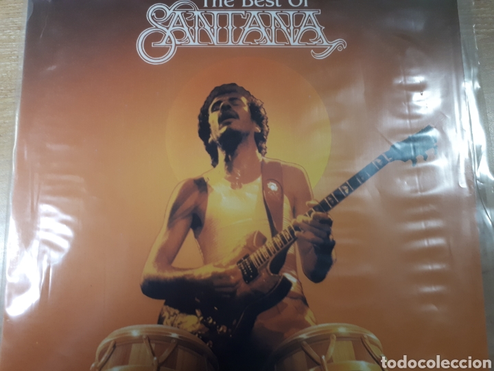 Discos de vinilo: SANTANA THE BEST DOBLE LP - Foto 1