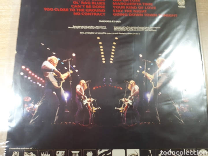 Discos de vinilo: STATUS QUO BACK TO BACK - Foto 2