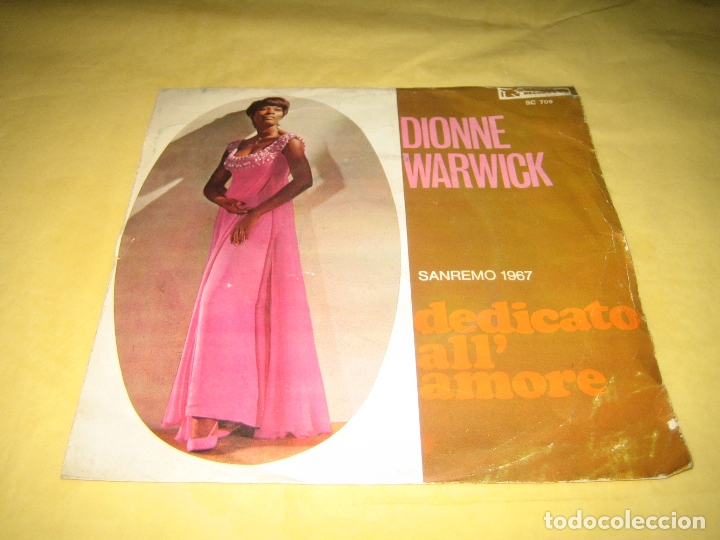 Discos de vinilo: DIONNE WARWICK - ED. ITALIA - Foto 1