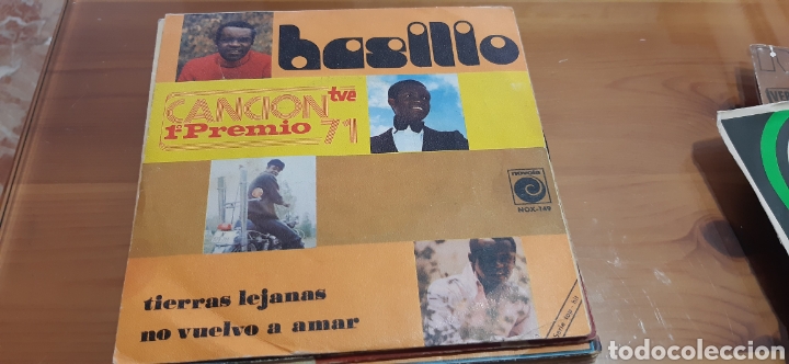 Discos de vinilo: Disco vinilo single BASILIO - Foto 1