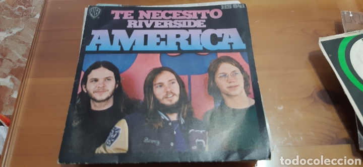Discos de vinilo: Disco vinilo single AMERICA - Foto 1