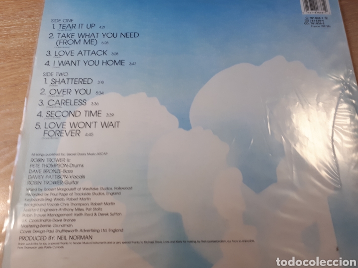 Discos de vinilo: ROBIN TROWER TAKE WHAT YOU NEED - Foto 2