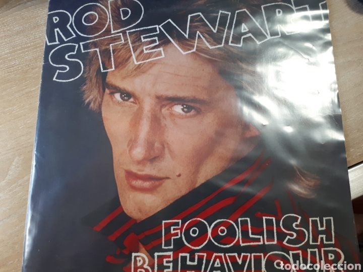 Discos de vinilo: ROD STEWART FOOLISH BEHAVIOUR - Foto 1