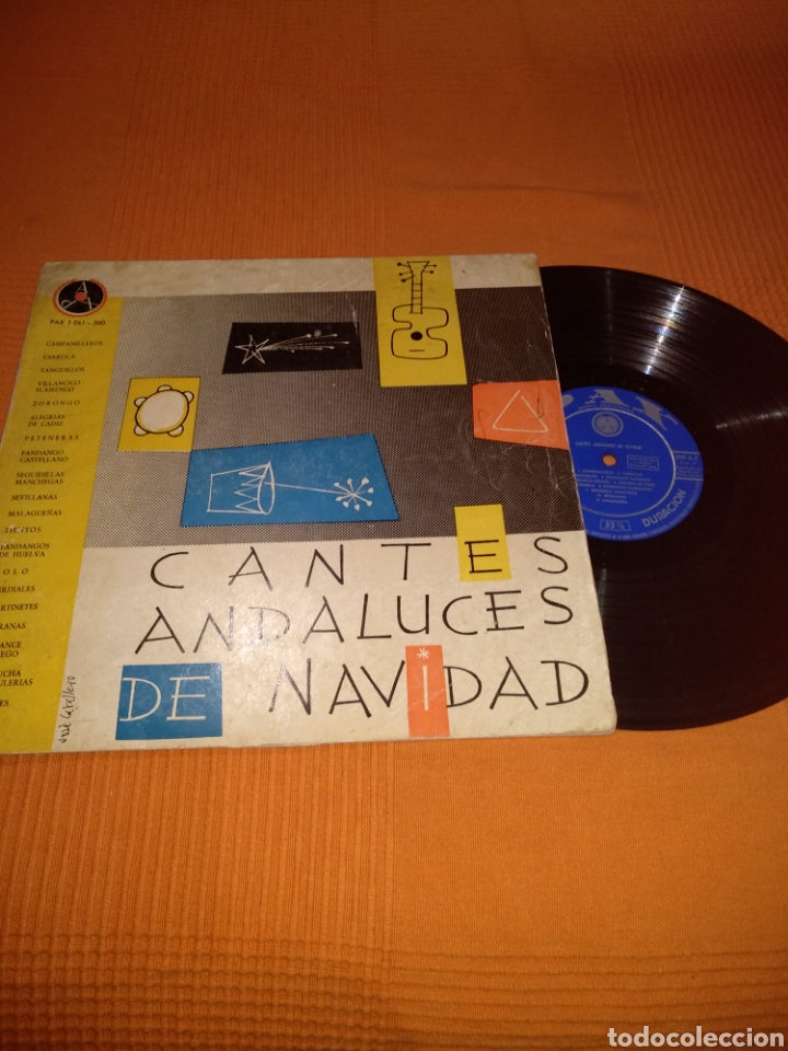 Discos de vinilo: CCHG - CANTES ANDALUCES DE NAVIDAD / PAX - Foto 1