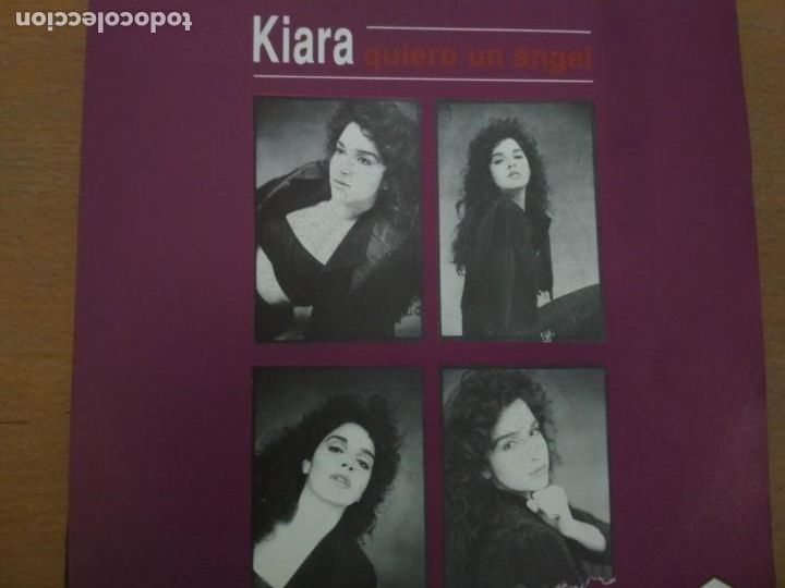Discos de vinilo: KIARA QUIERO UNA ANGEL SINGLE - Foto 1