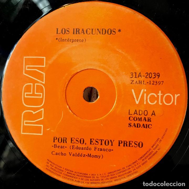 Discos de vinilo: Cinco sencillos argentinos de Los Iracundos - Foto 8 - 26733717