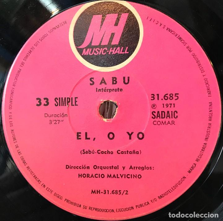 Discos de vinilo: Cinco sencillos argentinos de Sab&uacute; - Foto 5