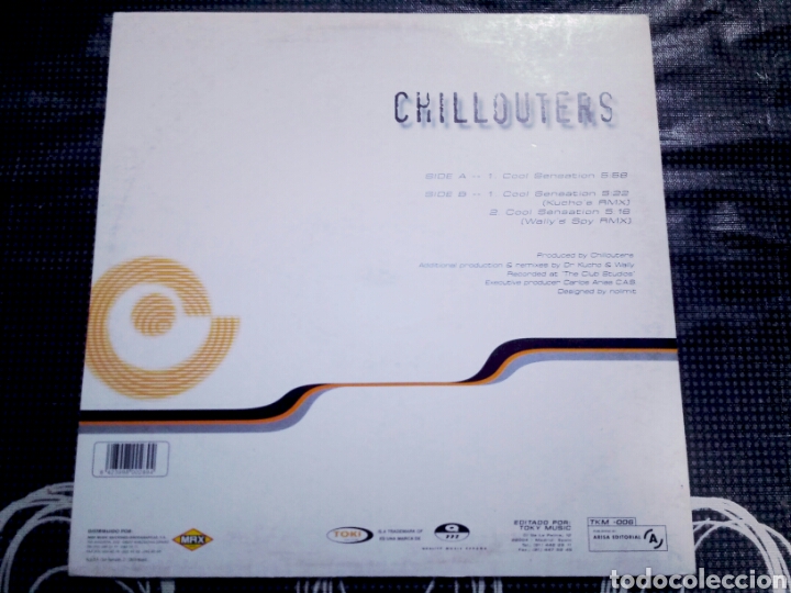 Discos de vinilo: Chillouters - Cool Sensation - Foto 2
