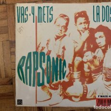 Discos de vinilo: RAPSONIC ‎– VAS-Y METS LA DOSE SELLO: TREMA ‎– 510479 FORMATO: VINYL, 12 , 45 RPM, MAXI-SINGLE . Lote 184254056