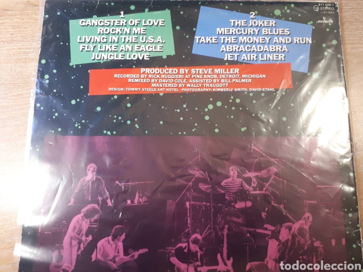 Discos de vinilo: STEVE MILLER BAND LIVE - Foto 2