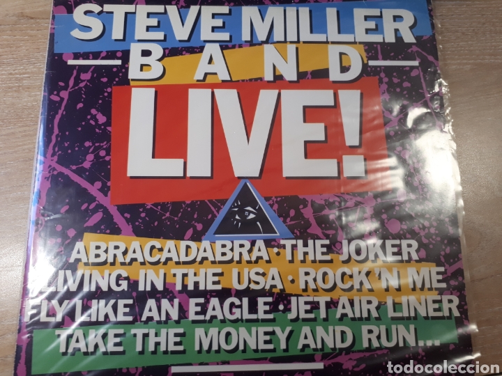 Discos de vinilo: STEVE MILLER BAND LIVE - Foto 1