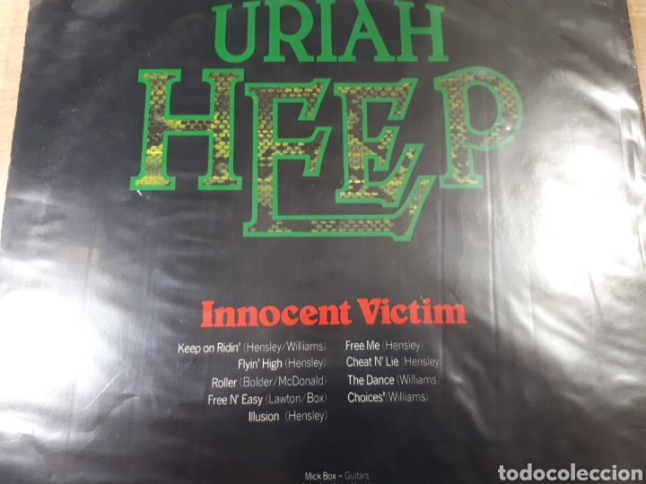Discos de vinilo: URIAH HEEP INOCENT VICTIM ............... - Foto 2