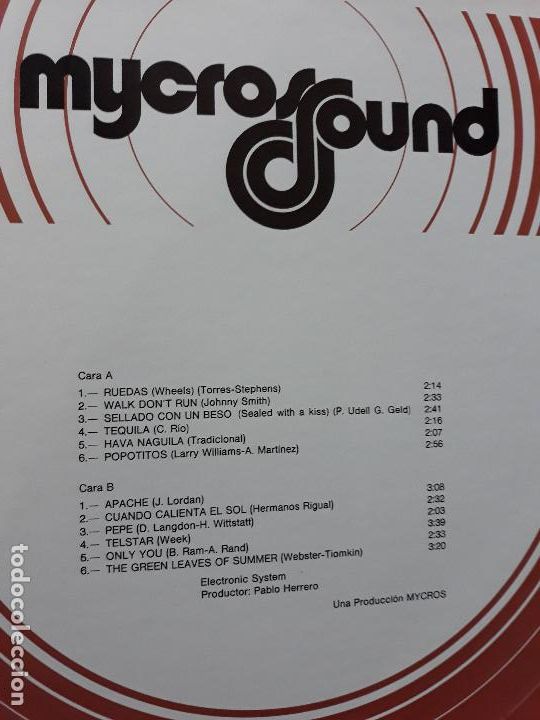 Discos de vinilo: Revival- electronic system- lp micro sound 1975 - Foto 5