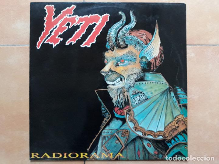 Discos de vinilo: Yeti- radiorama- maxi single blanco & negro 1987 - Foto 1
